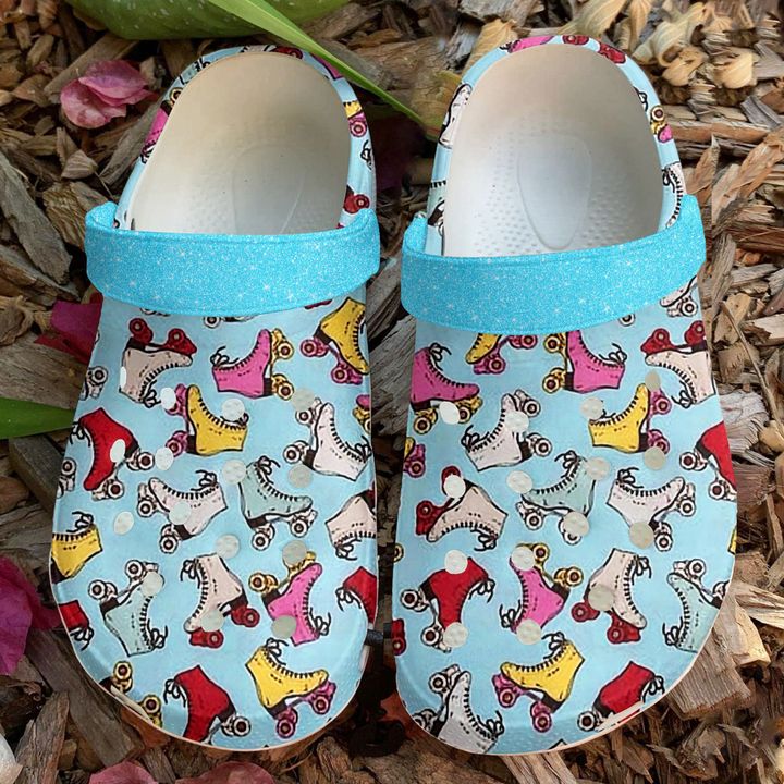 Roller Derby For Lovers Crocs Clog Shoes