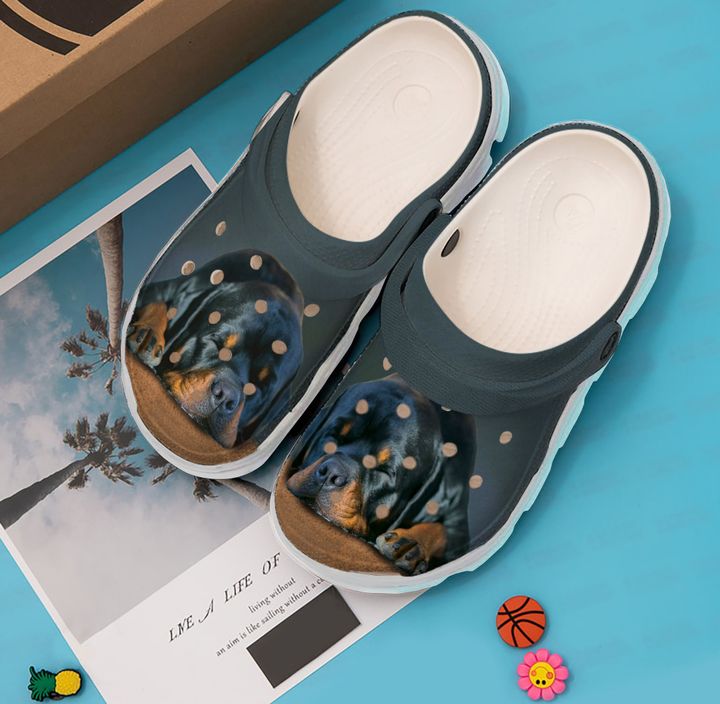 Rottweiler Lover Crocs Clog Shoes