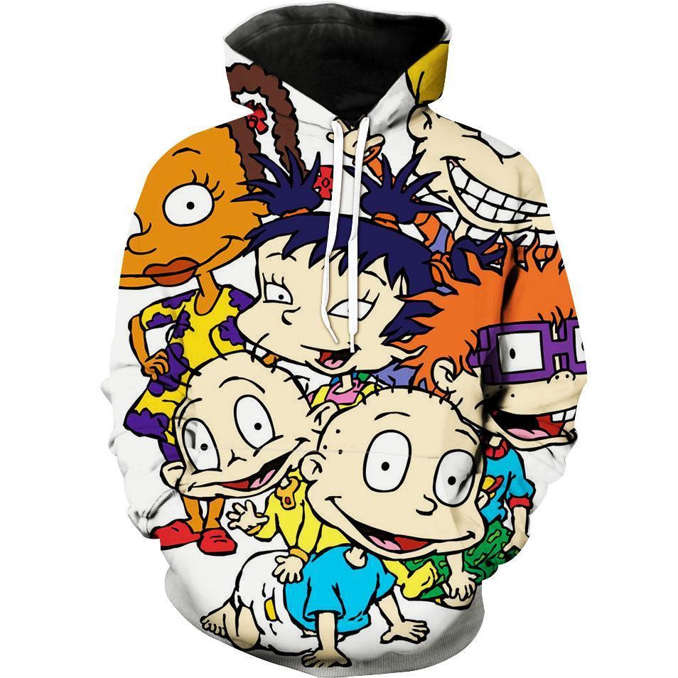 Rugrats Cartoon Rugrats Hoodie 3D