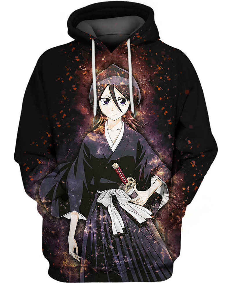 Rukia Kuchiki Bleach Hoodie 3D