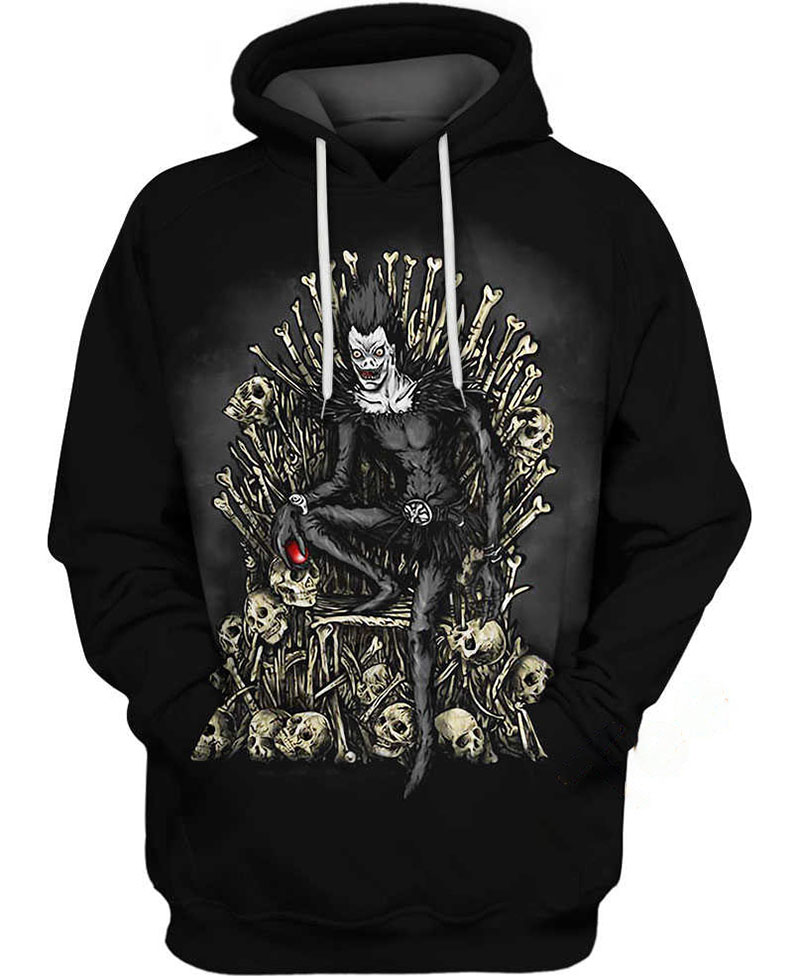 Ryuk Death Throne Hoodie 3D