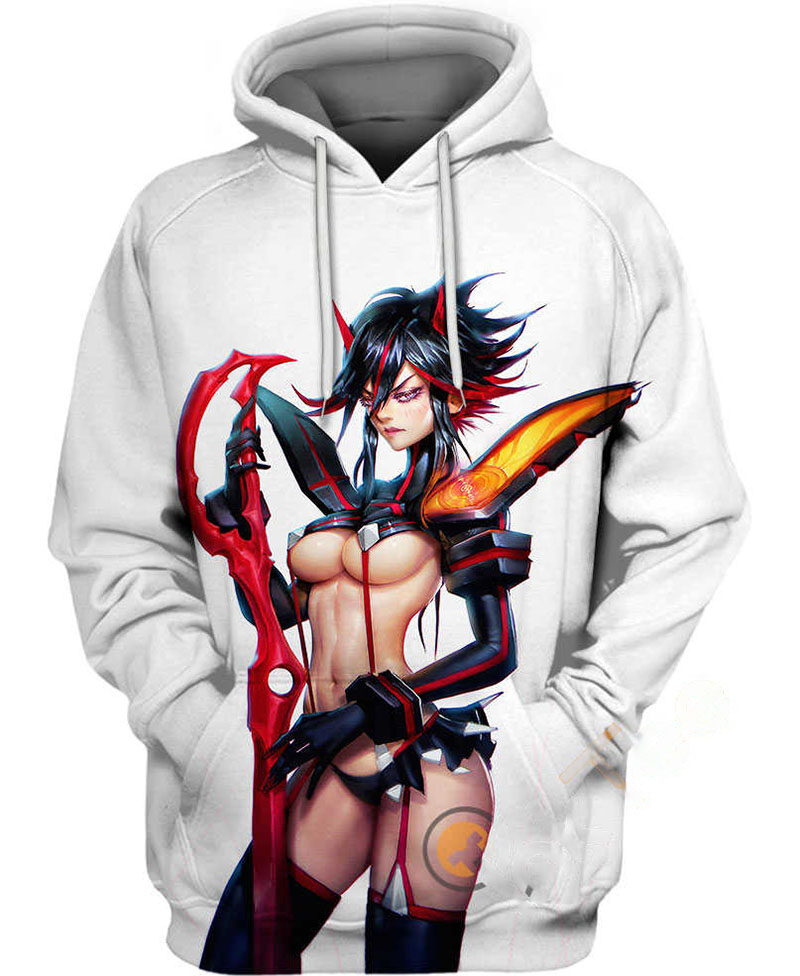 Ryuuko Matoi Hoodie 3D