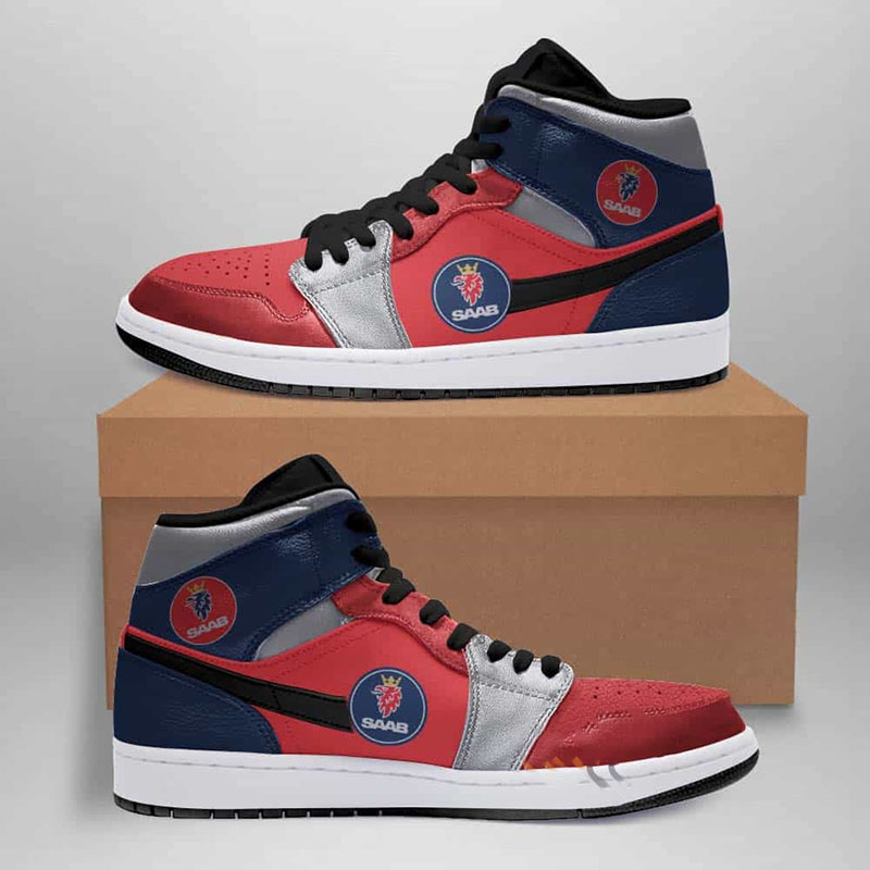 Saab Custom Air Jordan Shoes