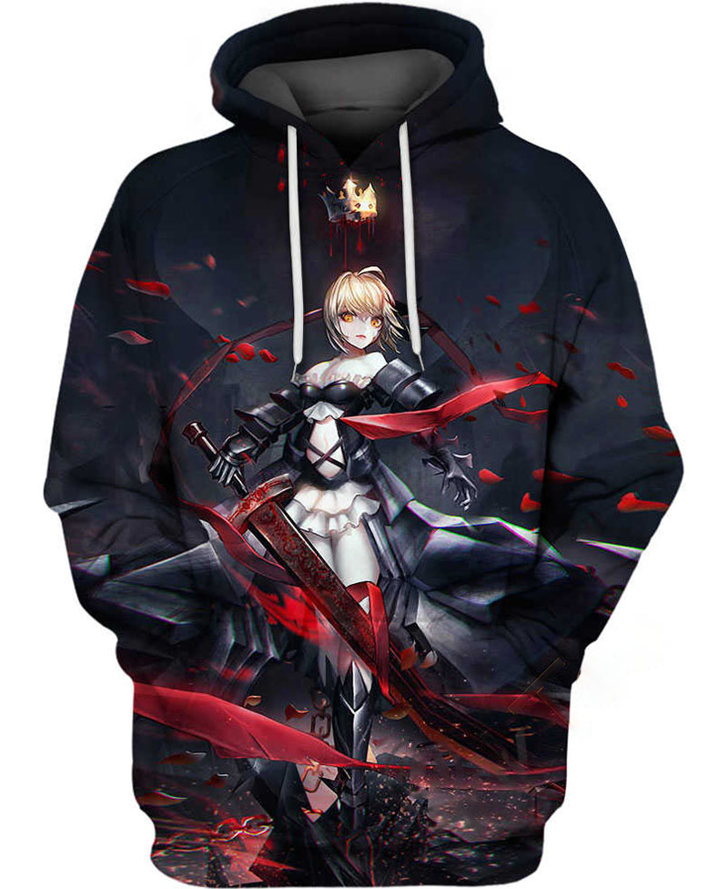 Saber Alter Hoodie 3D