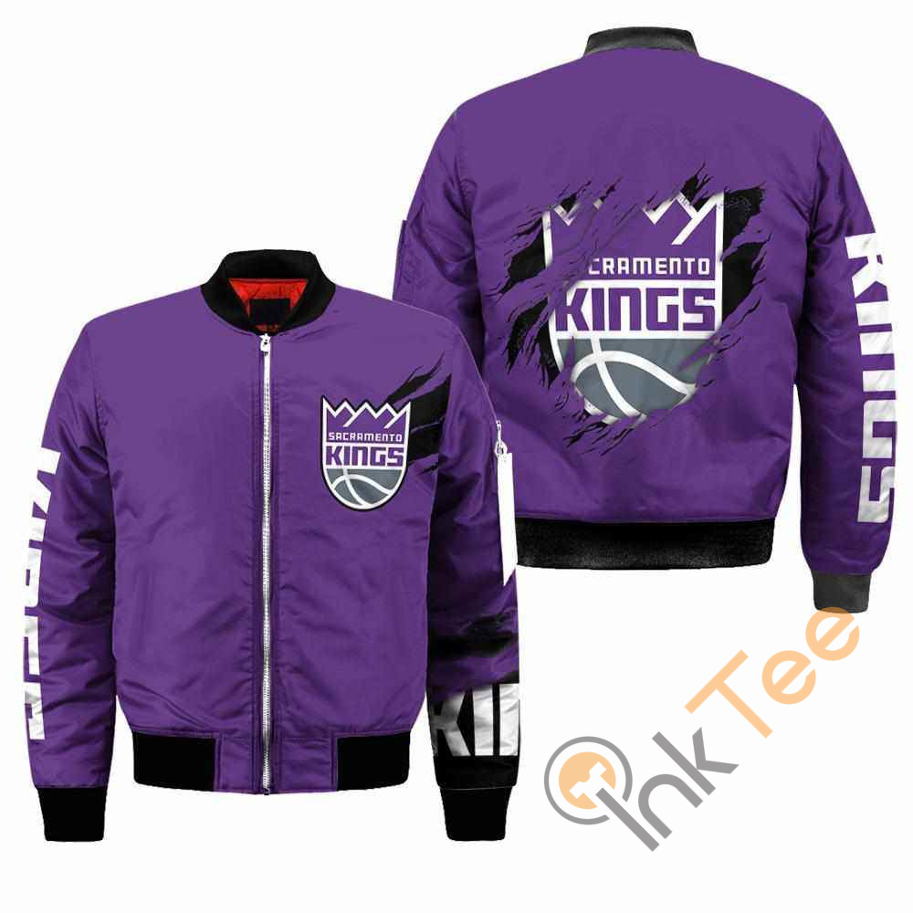 Sacramento Kings NBA Apparel Best Christmas Gift For Fans Bomber Jacket