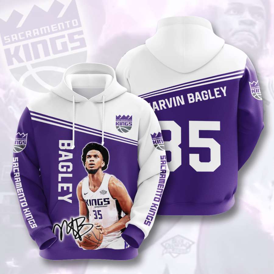 Sacramento Kings Custom Hoodie 3D