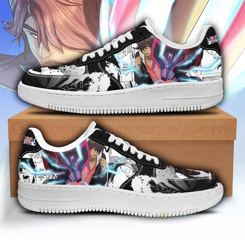 Sado Chad Bleach Anime Nike Air Force Shoes