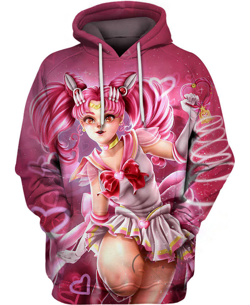 Sailor Chibiusa Hoodie 3D