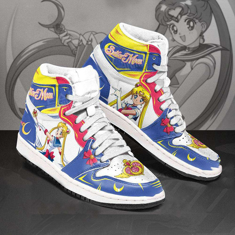 Sailor Moon Personalized Custom Air Jordan Shoes