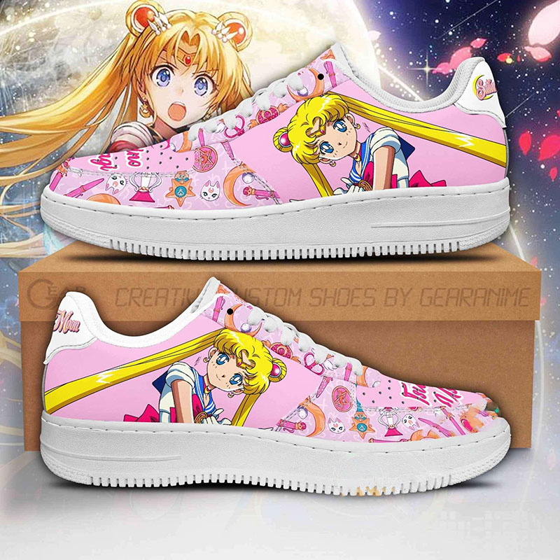 Sailor Moon Sailor Moon Anime Nike Air Force Shoes
