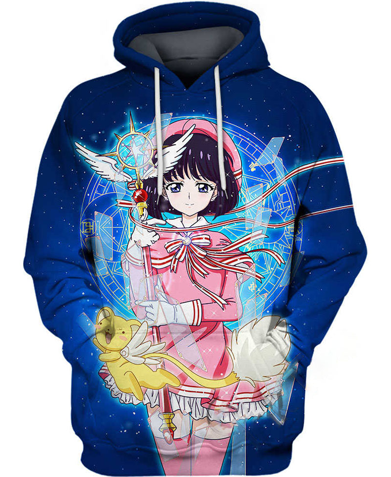 Sailor Saturn Hoodie 3D