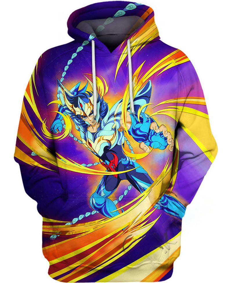 Saint Seiya Spaceweather Hoodie 3D