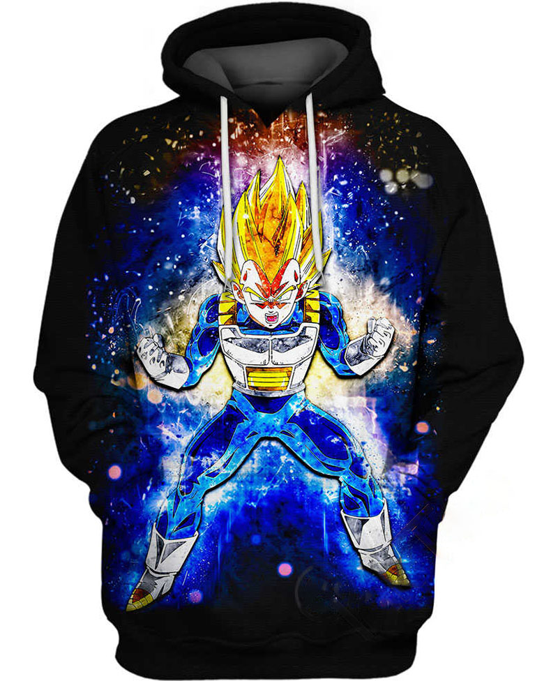 Saiyan Energy Attack Hoodie 3D