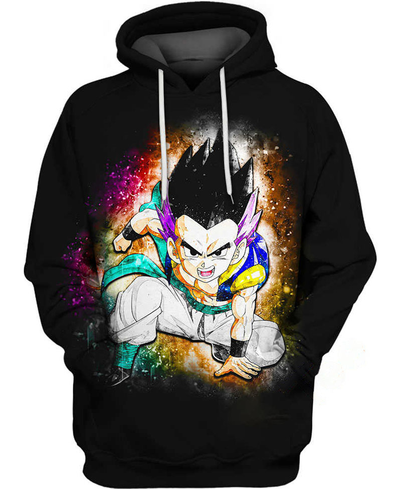 Saiyan-human Hybrid Hoodie 3D