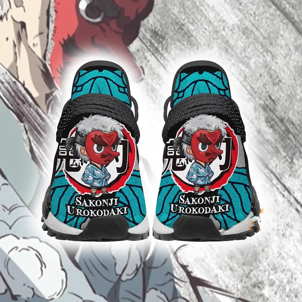 Sakonji Urokodaki Custom Demon Slayer Anime Amazon NMD Human Shoes