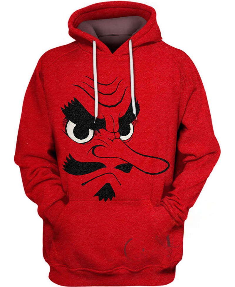 Sakonji?s Mask Hoodie 3D