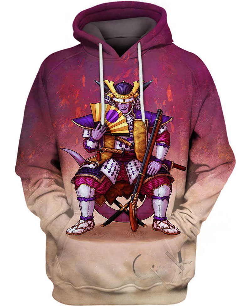 Samurai Frieza Hoodie 3D