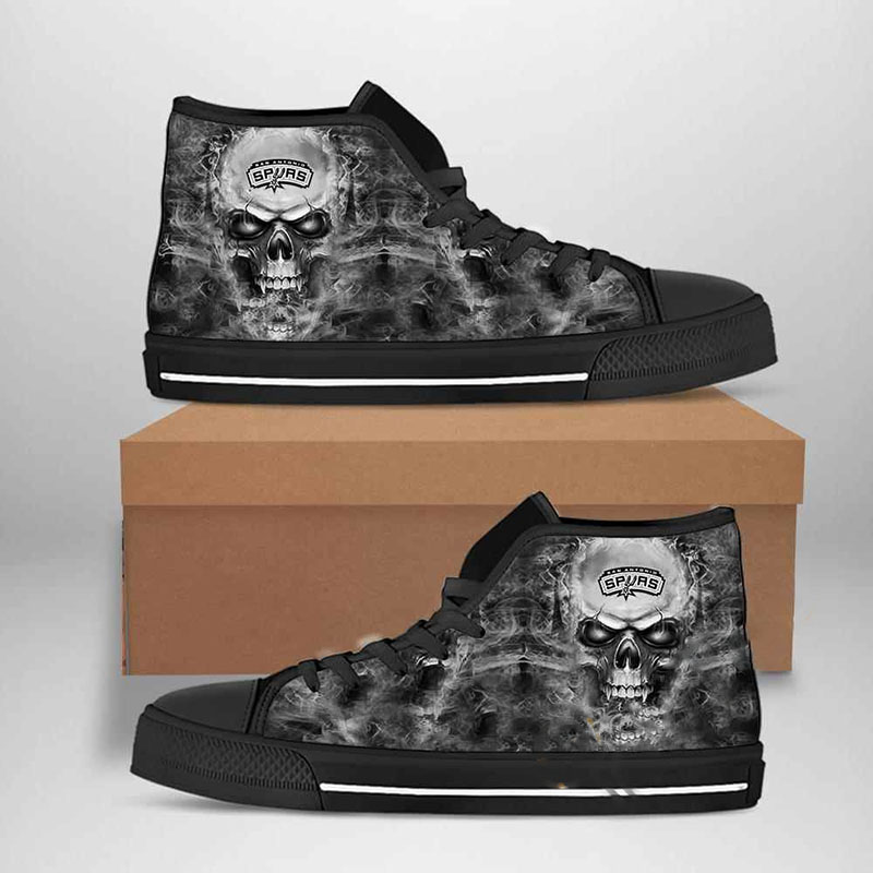 San Antonio Spurs Nba Basketball High Top Shoes