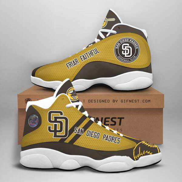 San Diego Padres Custom Air Jordan Shoes