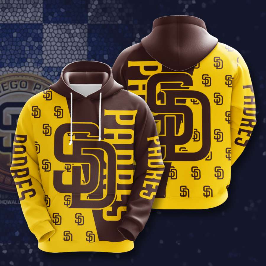 San Diego Padres Custom Hoodie 3D