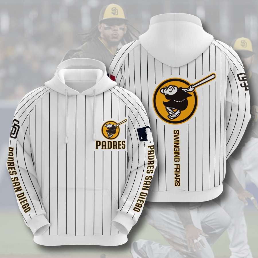 San Diego Padres Custom Hoodie 3D