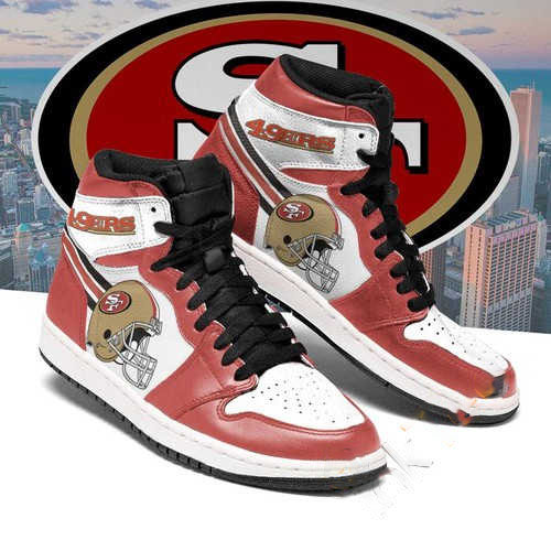 San Francisco 49ers Custom Air Jordan Shoes
