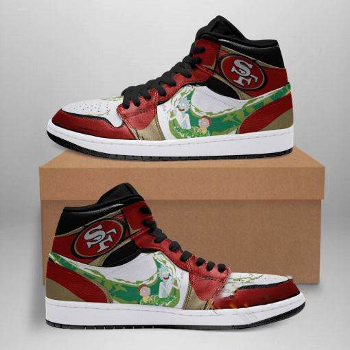 San Francisco 49ers Custom Air Jordan Shoes