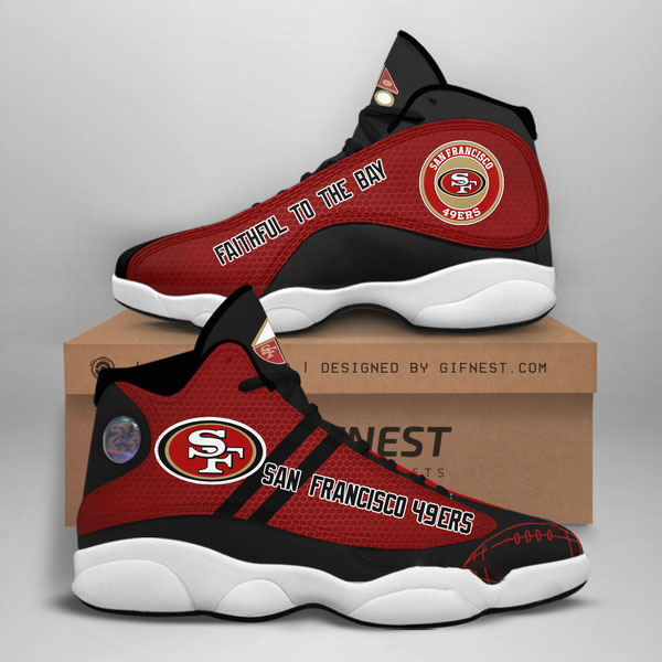 San Francisco 49ers Custom Air Jordan Shoes