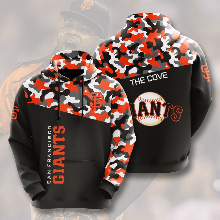 San Francisco Giants Custom Hoodie 3D