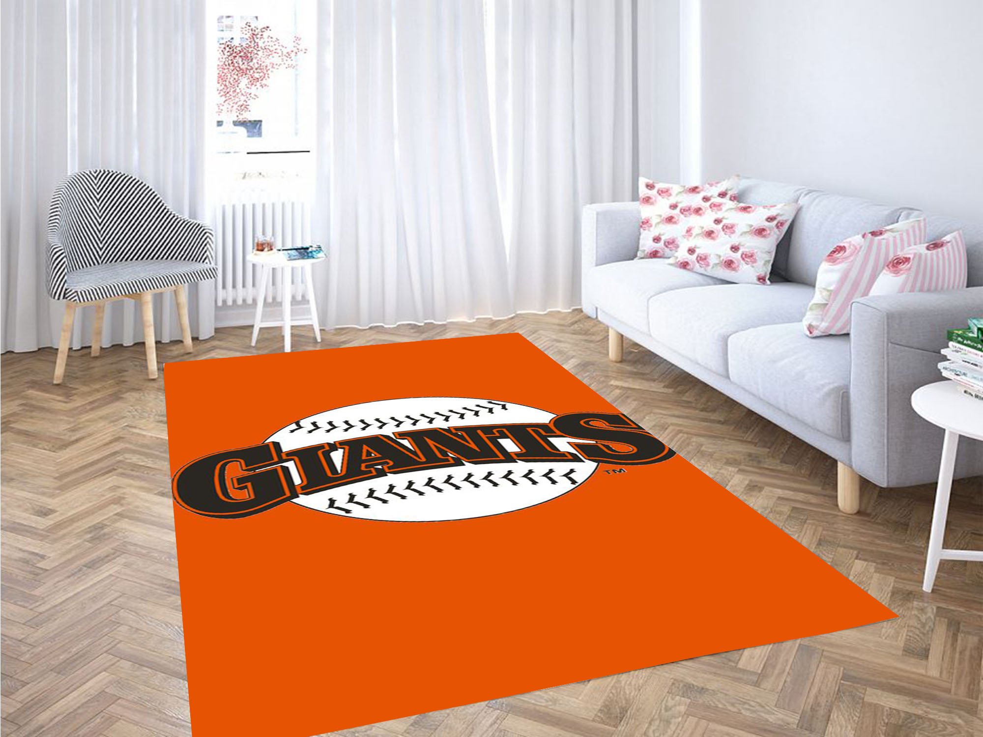 San Francisco Giants Wallpaper Carpet Rug