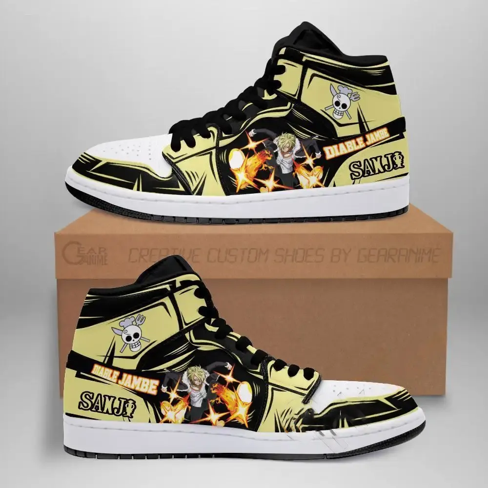 Sanji Diable Jambe Skill One Piece Anime Amazon Air Jordan Shoes