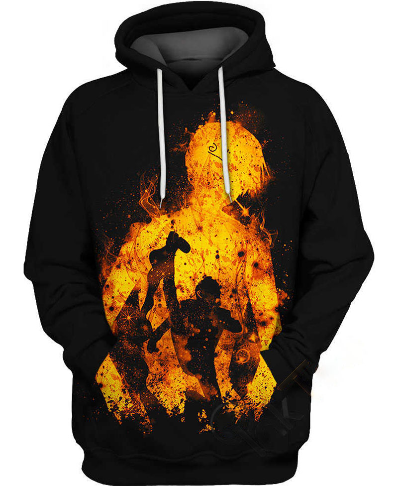 Sanji Silhouette Hoodie 3D