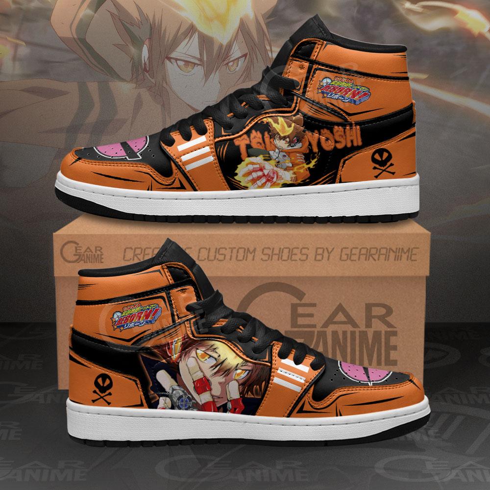 Sawada Tsunayoshi Sneakers Reborn Custom Anime Air Jordan Shoes