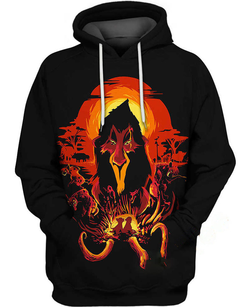 Scar The Lion King Hoodie 3D