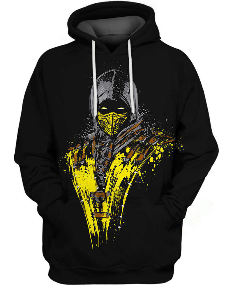 Scorpion Fire Hoodie 3D