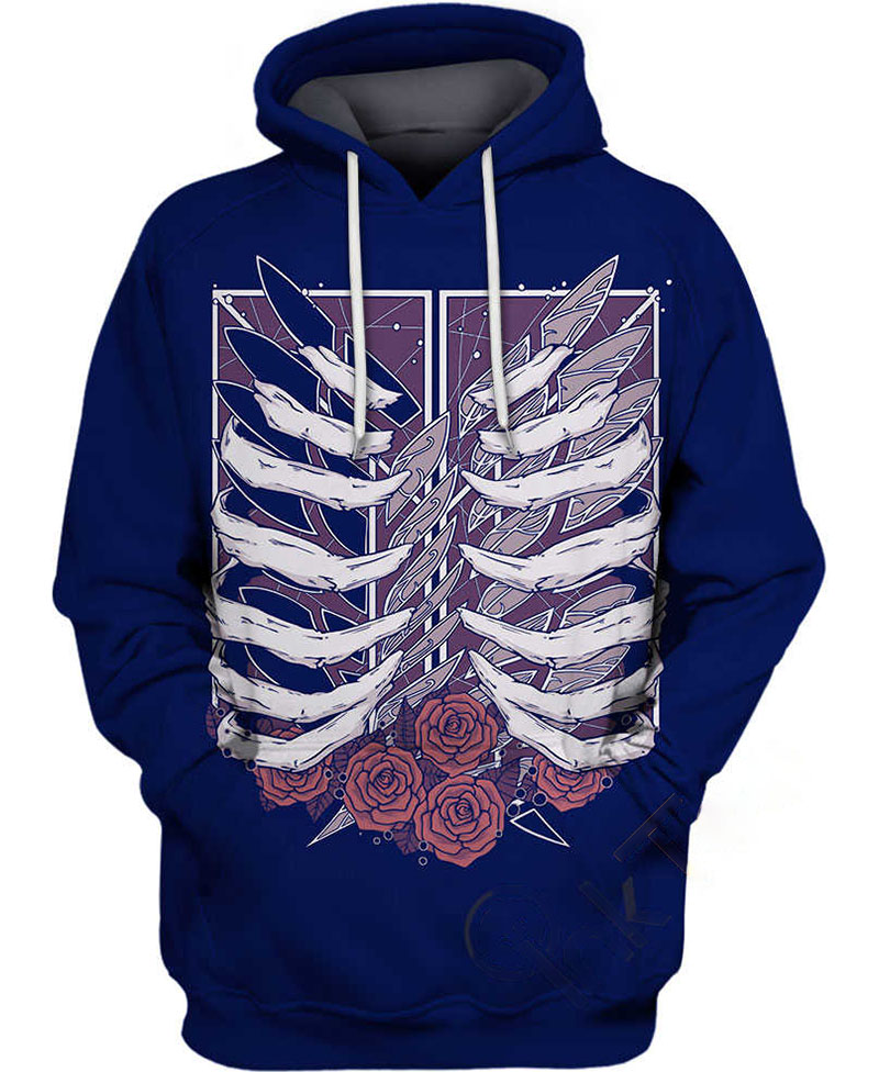 Scout Regiment Logo Hoodie 3D