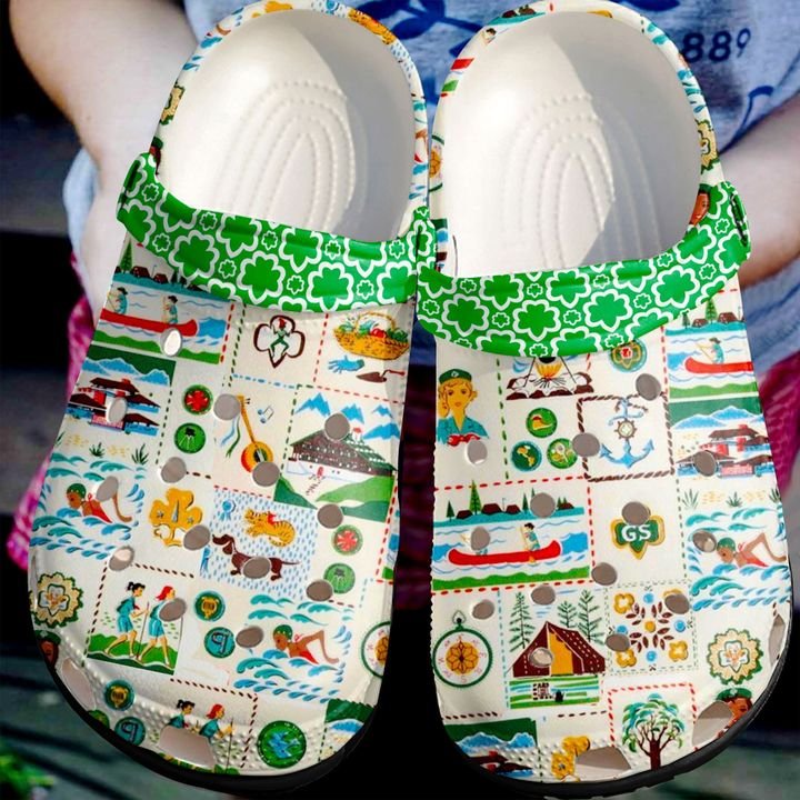 Scout Vintage Crocs Clog Shoes