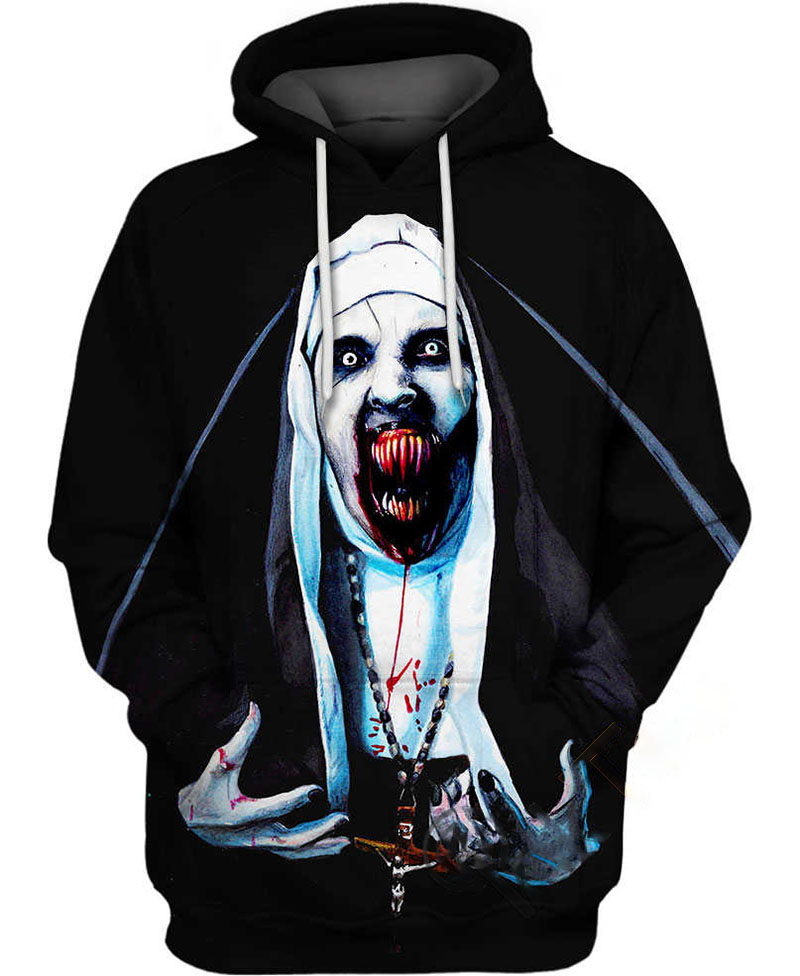 Screaming Valak Hoodie 3D