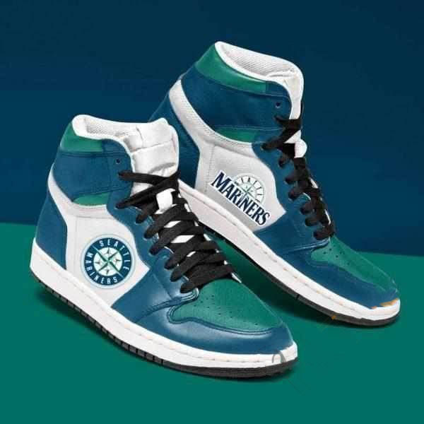 Seattle Mariners Mlb Baseball Custom Air Jordan Shoes
