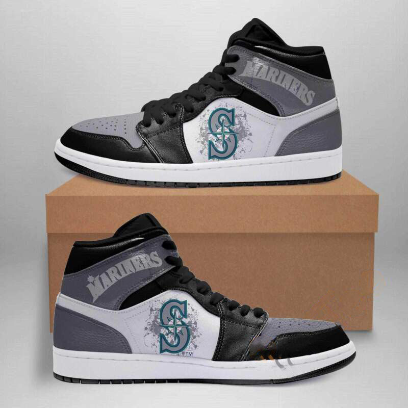 Seattle Mariners Mlb Custom Air Jordan Shoes
