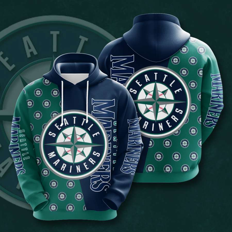 Seattle Mariners Custom Hoodie 3D