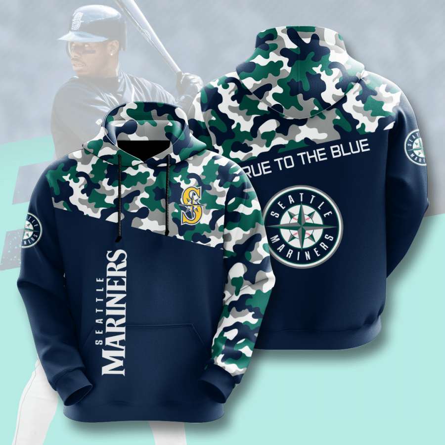 Seattle Mariners Custom Hoodie 3D
