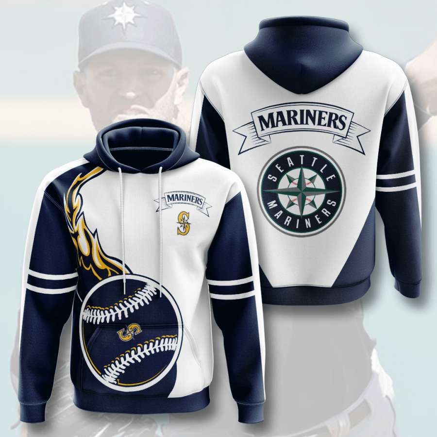 Seattle Mariners Custom Hoodie 3D