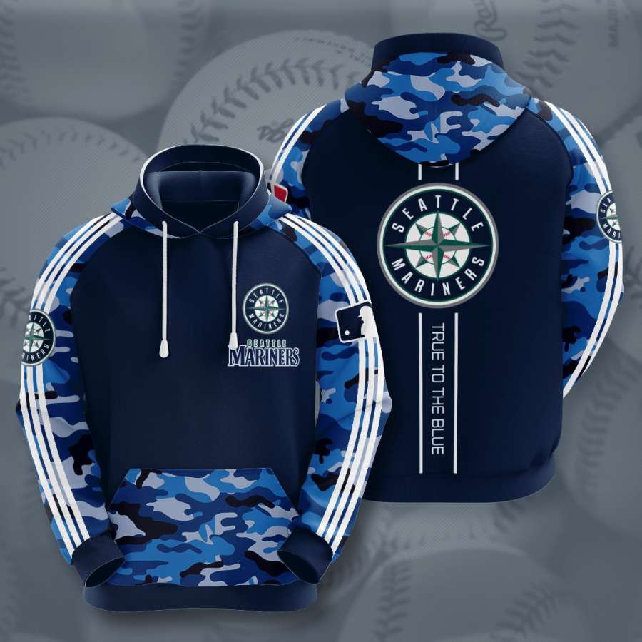 Seattle Mariners Custom Hoodie 3D
