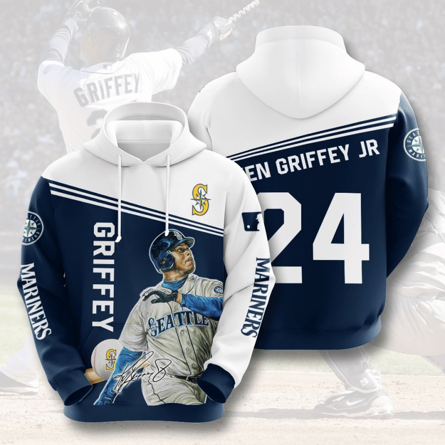 Seattle Mariners Custom Hoodie 3D