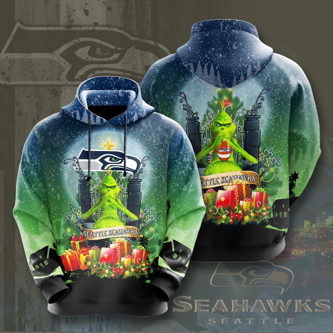 Seattle Seahawks Custom Hoodie 3D