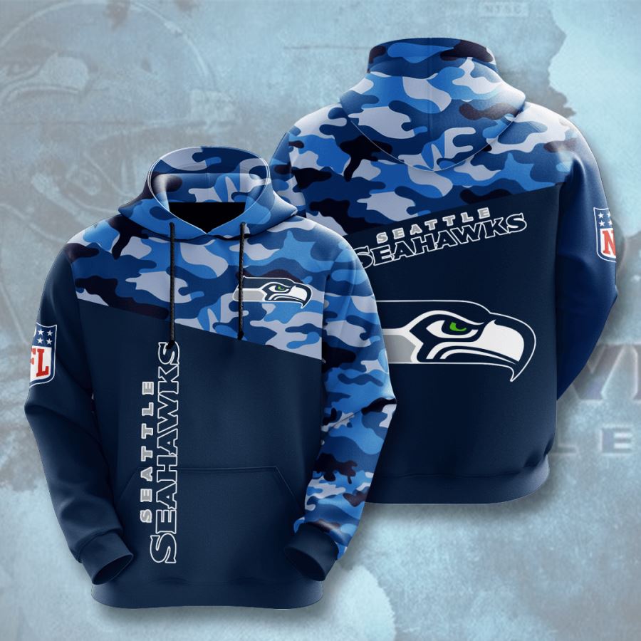 Seattle Seahawks Custom Hoodie 3D
