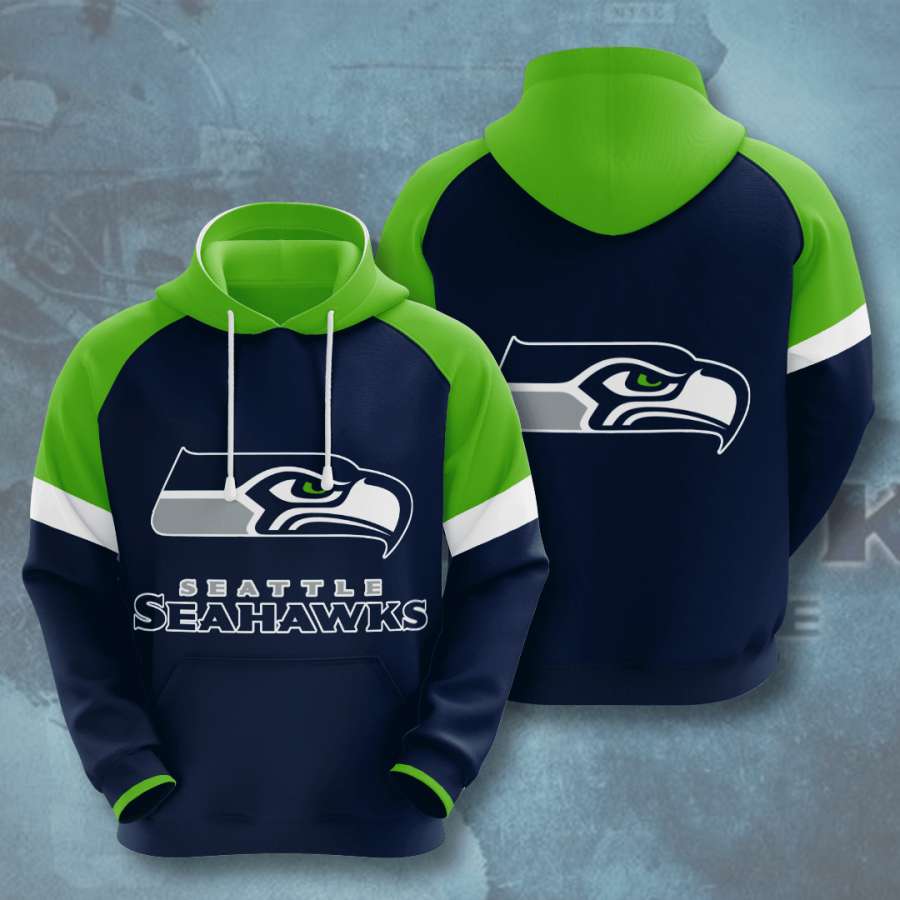 Seattle Seahawks Custom Hoodie 3D
