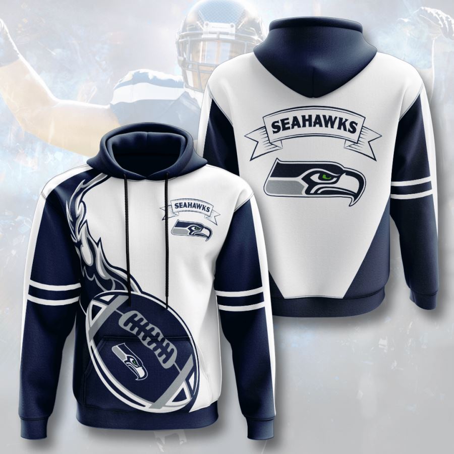 Seattle Seahawks Custom Hoodie 3D
