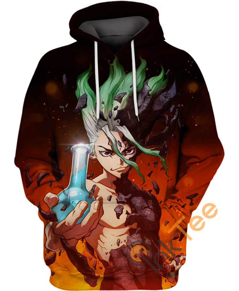 Senku Dr Stone Hoodie 3D